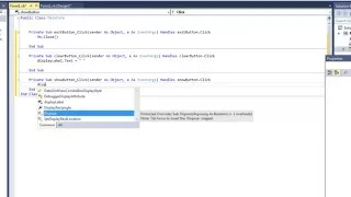 How to Create a Hello World program in Visual Basic Program A
