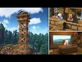 Minecraft How to build a Watchtower