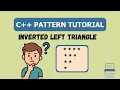 Inverted Left Triangle C PATTERN TUTORIAL