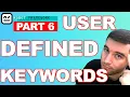 Robot Framework And Appium - Creating User Defined Keywords