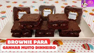 BROWNIE RECHEADO | RECEITA FÁCIL E DELICIOSA PARA VOCÊ GANHAR DINHEIRO