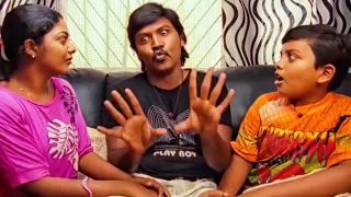 raghavas reaction to scary stories kanchana hindi dubbed movie scene goldmines
