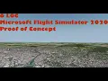 Microsoft Flight Simulator proof of concept with only 6 lines of C code