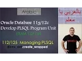 Oracle PLSQL Managing PLSQL dbms - ddl create