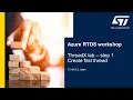 MOOC - Azure RTOS workshop