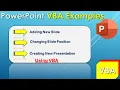 PowerPoint VBA Examples Add new Presentation slides and shuffle slides using VBA