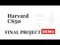 CS50x Final Project Demo - Expense Tracker