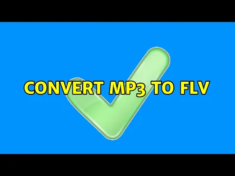 Download MP3 Convert mp3 to flv (2 Solutions!!)