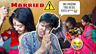 “I’M ALREADY MARRIED”PRANK ON HIM😭😨||Tusar Tithike Thappor Mere Onek Kadlo!💔|Highly recommended||