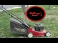 MURRAY AEROVAC Lawn Mower Oil Change