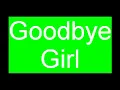 Goodbye Girl - Squeeze with lyrics