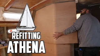 Sail Life – Bulkhead beautification – DIY sailboat repair