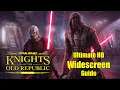 Star Wars KoTOR Knights of The Old Republic Widescreen Guide
