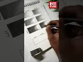 Charcoal Pencils Blending Test