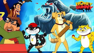 Honey Bunny Funny Scenes | Cartoon For Kids | Gags- 24 | Funny Cartoon | Honey Bunny In Hindi