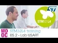 STM32L4 training 05 2 Communication peripherals - Hands-on USART