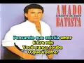 Amado Batista _ Vou Chorar (Você Não Sabe o Que é Sofrer) _ Karaokê  (música original)
