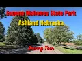 Drive Tour 4K Exploring Mahoney State Park in the Fall Hidden Gem in Nebraska 2025
