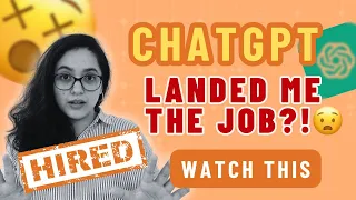 Land a Job using ChatGPT | Prompts, Tips, Resources | AI for Job Search