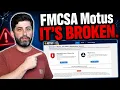 FMCSA Motus Registration What s BROKEN What s Fixed and What to Do Now 2026