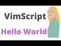 Vim Language - Hello World code