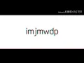 imjmwdp - imjmwdp (prod.기리보이) 타이포그래피