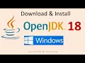 Download and Install OpenJDK 18 on Windows