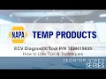 ECV Diagnostic Tool TEM419635 - How to use Tips Techniques