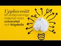 Download Lagu Upphovsrätt till undervisningsmaterial inom universitet och högskola