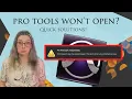 Pro Tools Won t Open Easy Troubleshooting Tips