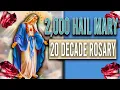 Download Lagu 2,000 Hail Mary 20 Decade Rosary for Peace in Our Trials