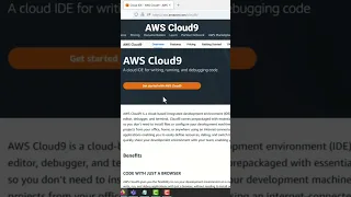 AWS Cloud9 AWS Tutorial