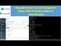 Mongodb Docker Tutorial Mongodb On Docker With Persistent Volume Authentication Thetips4you