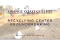 Recycling Center Goundbreaking