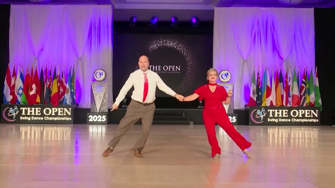 Matt Auclair and Julie Auclair - 1st Place Sophisticated - The Open 2025