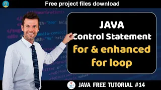 Java tutorial control statement - for enhanced for loop Java course for beginners