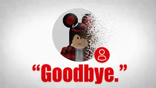 Roblox actually deleted it...