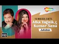 Download Lagu Best Of Alka Yagnik - Video Jukebox HD | Vol.1 | Superhits 90's Songs | FilmiGaane