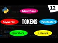 Tokens in Python Programming Language Identifiers And Keywords