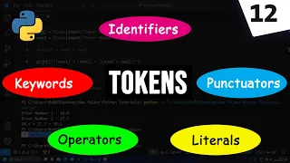 Tokens in Python Programming Language Identifiers And Keywords