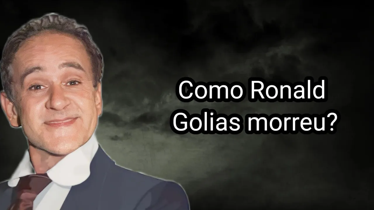 COMO RONALD GOLIAS MORREU?