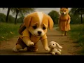 Download Lagu Baby Puppy got a surprise when he lost his Best Friend 😭❤️ Parents are a blessing in disguise🐶🎁
