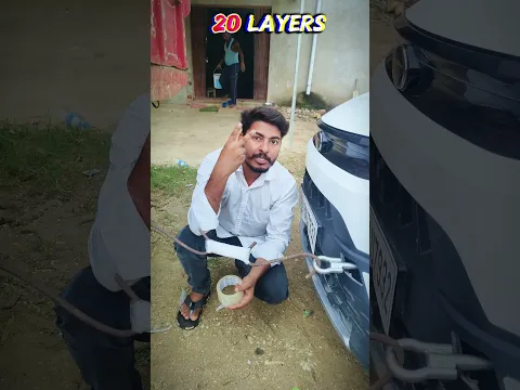 Tata Nexon vs Cellotape #experiment  #cellotape #car