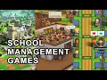 Best school university management game Two Point Campus Academia Let s School comparison