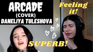 Download ARCADE - (COVER) - DANELIYA TULESHOVA REACTION | FILIPINA IN THE UK REACTION MP3