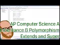 Computer Science AP - Inheritance and Polymorphism