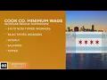 Minimum wage increasing for Cook County workers