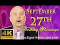 September 27 Zodiac Horoscope and Birt ay Personality September 27th Birt ay Personality