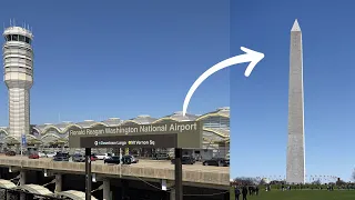 The Best Way to Washington DC from Ronald Reagan Washington National Airport DCA