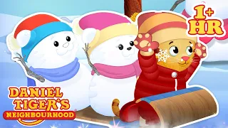 Daniel Plays In The Snow Holiday Cartoons For Kids Daniel Tiger 